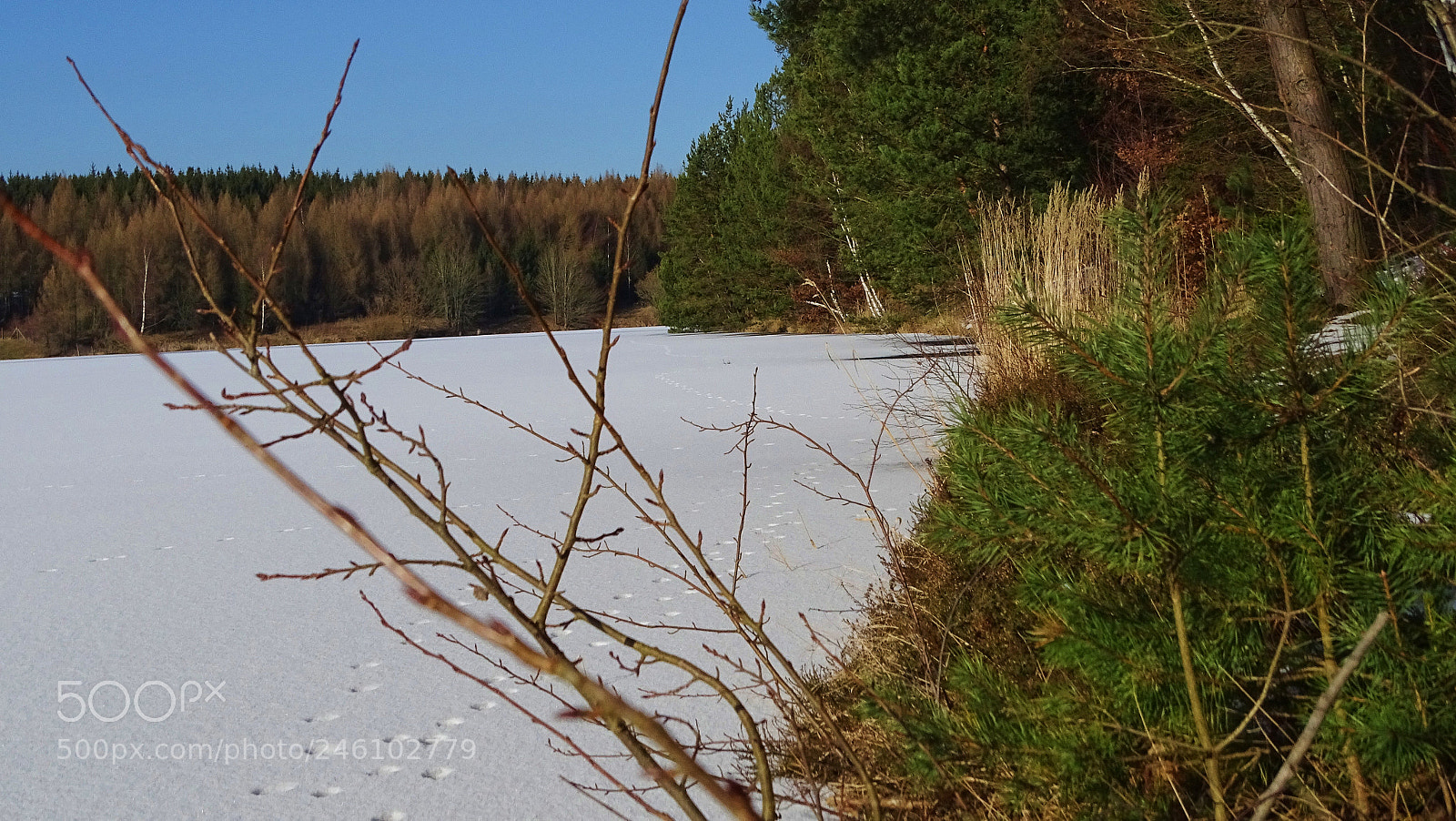 Sony Cyber-shot DSC-HX400V sample photo. Ice lake photography