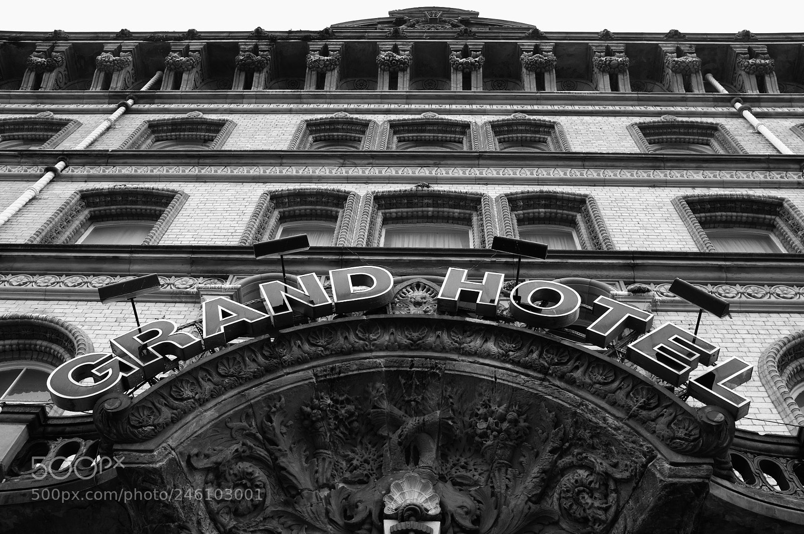 Fujifilm FinePix X100 sample photo. Grand hotel photography