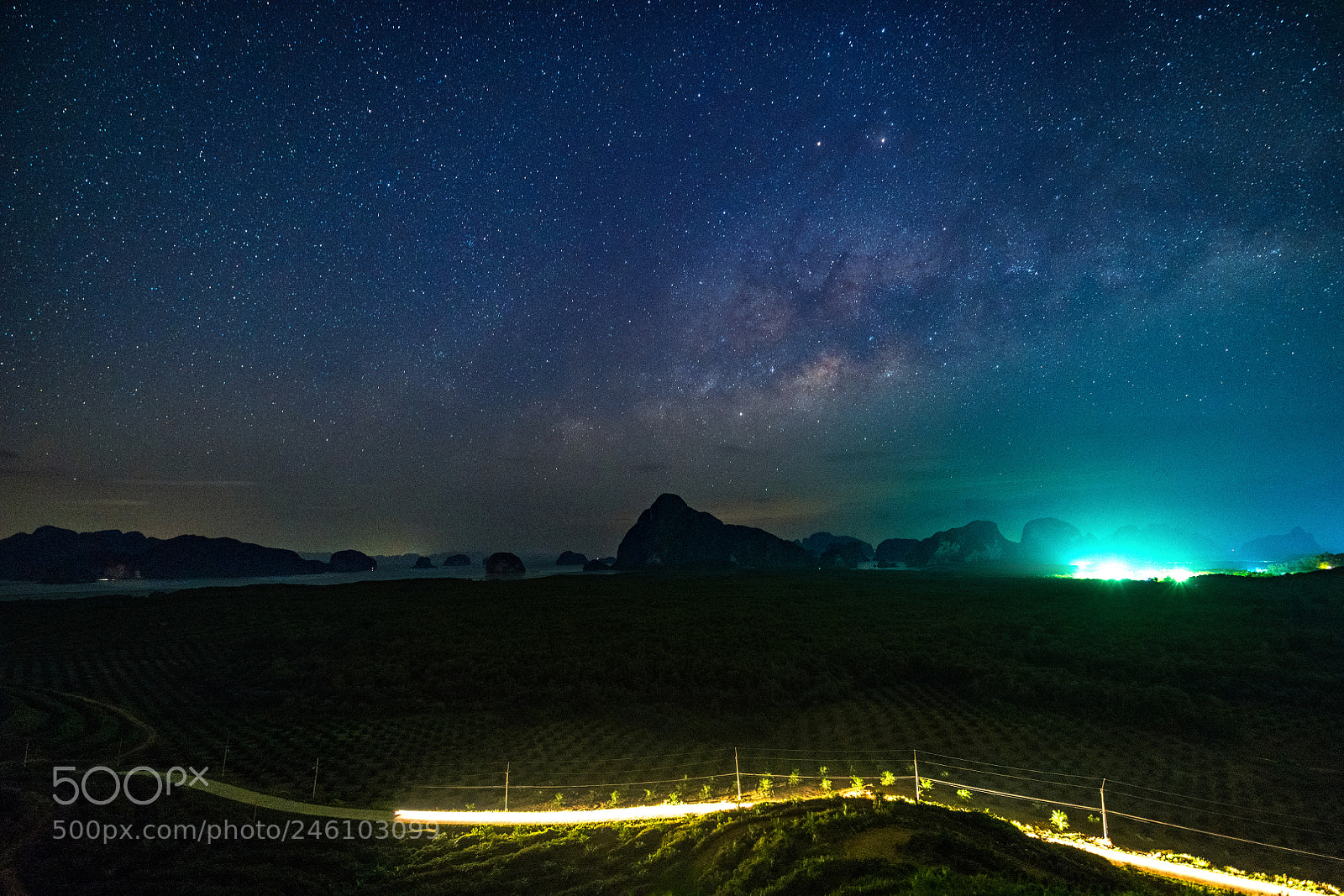 Nikon D850 sample photo. My first milky way photography