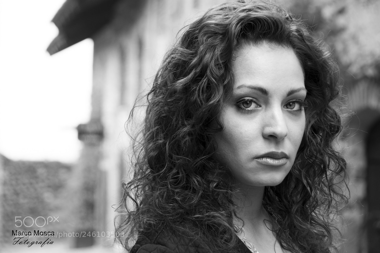 Nikon D7100 sample photo. Alessia bw photography