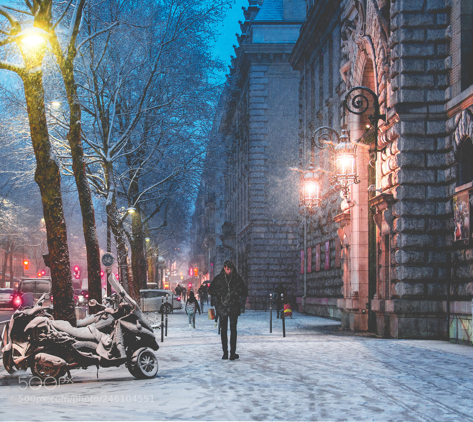 Nikon D610 sample photo. Paris night photography