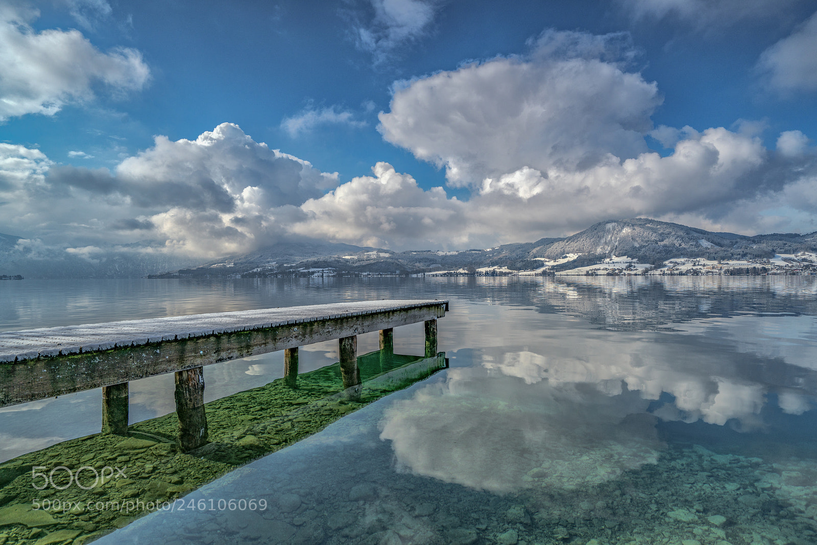 Sony a7R II sample photo. Attersee im februar 2018 photography
