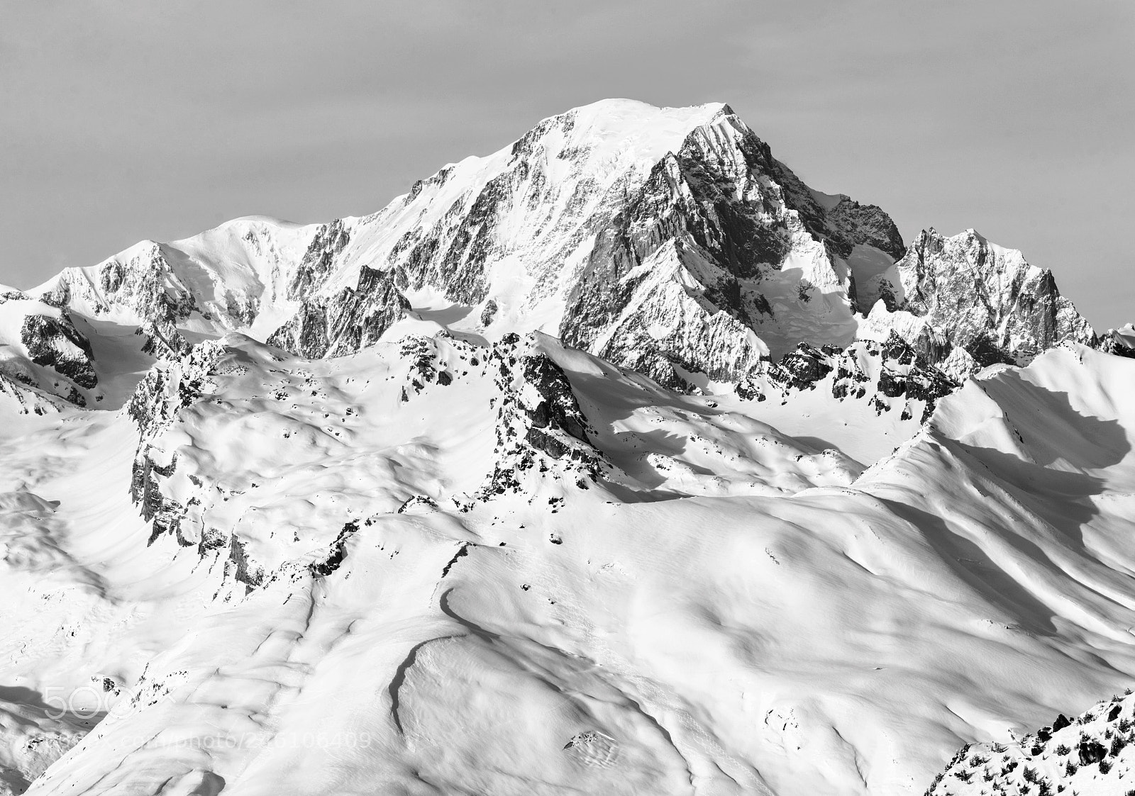 Nikon D610 sample photo. Le mont blanc photography