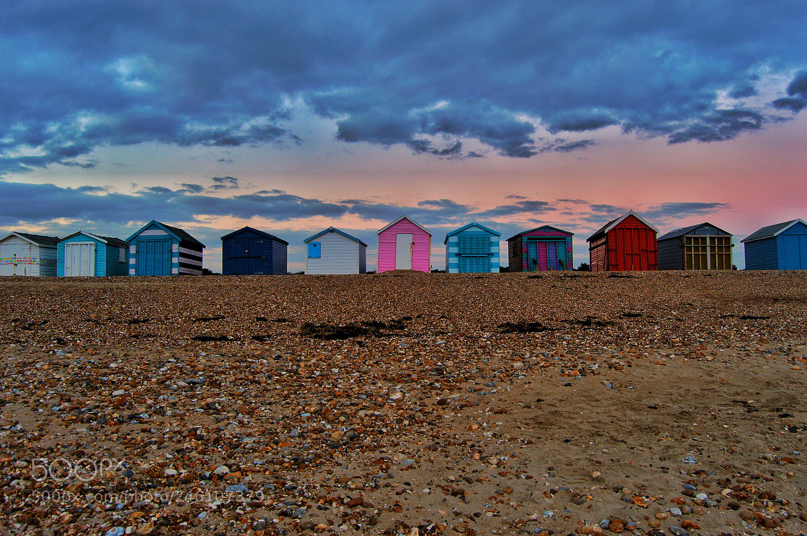 Nikon D3200 sample photo. Beach hut line up photography