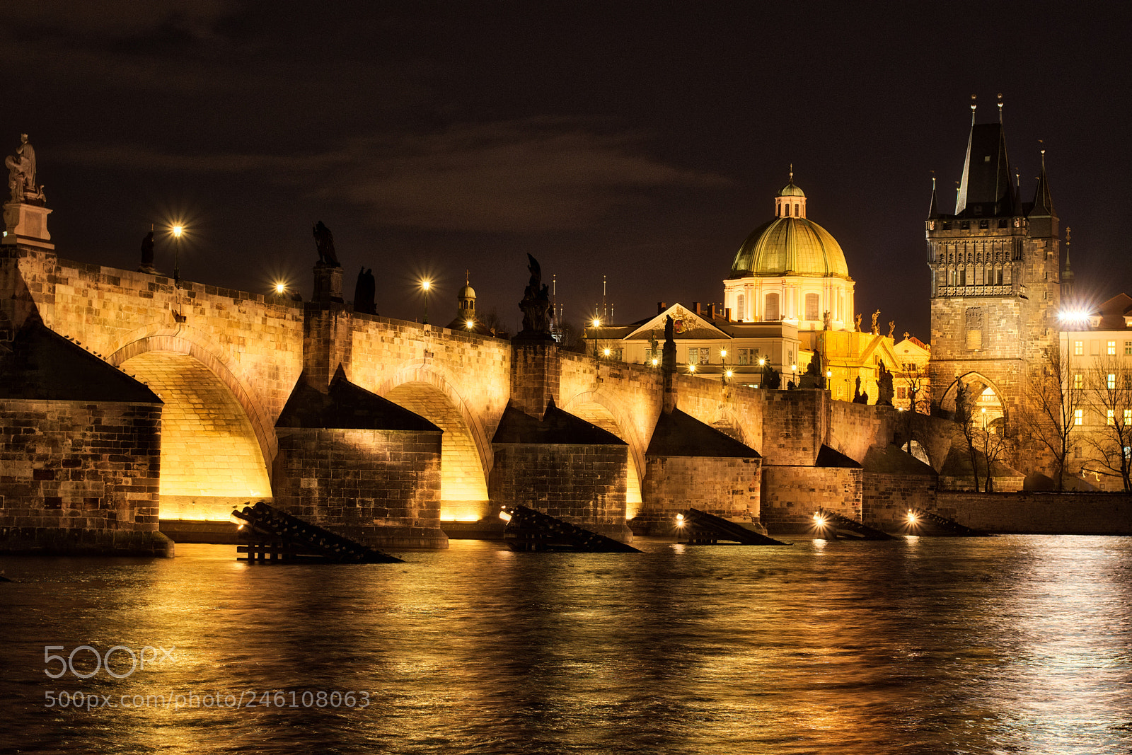 Nikon D7200 sample photo. Charles bridge, prague photography