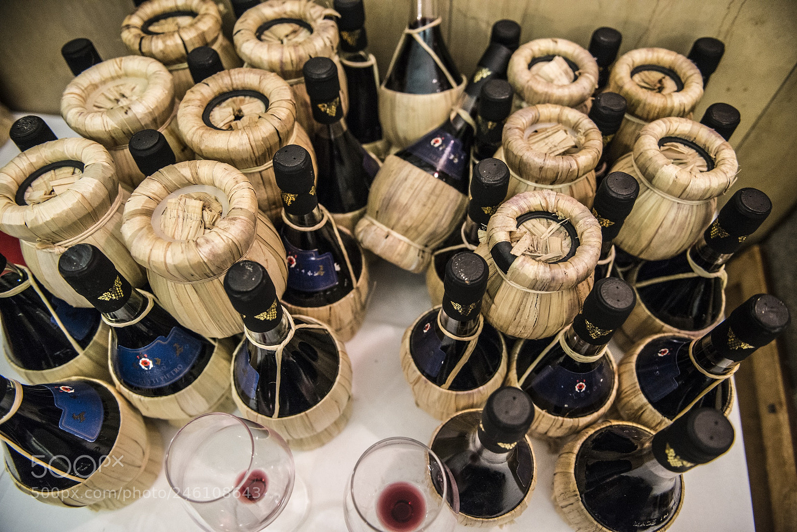 Nikon D800 sample photo. Rustic wine bottles photography