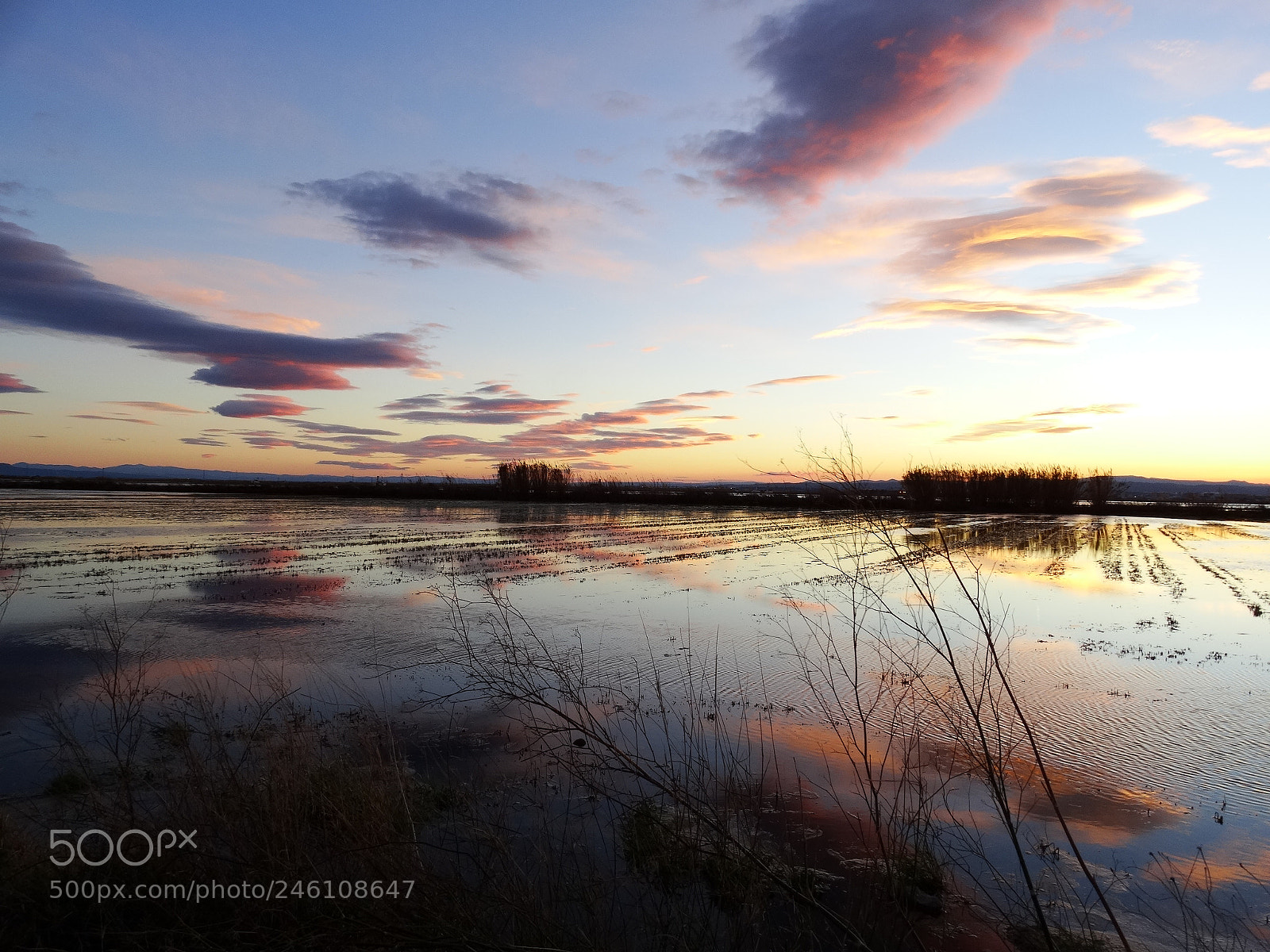 Sony Cyber-shot DSC-HX300 sample photo. Sunset reflection photography
