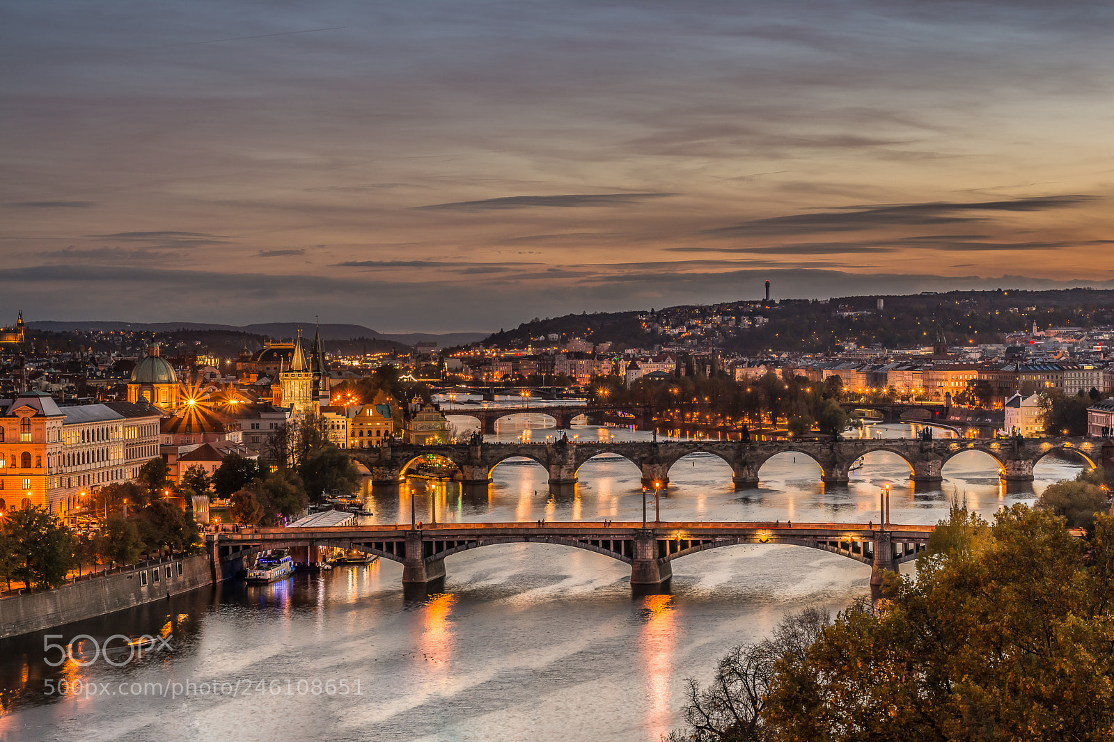 Nikon D5200 sample photo. Evening panorama of the photography