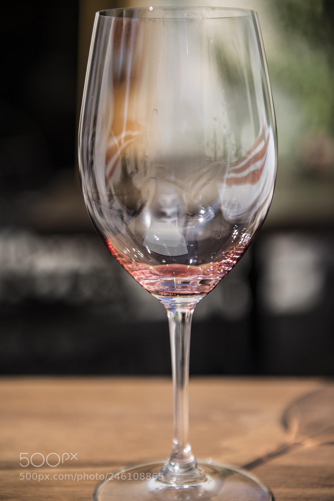 Nikon D800 sample photo. Empty wine glass photography