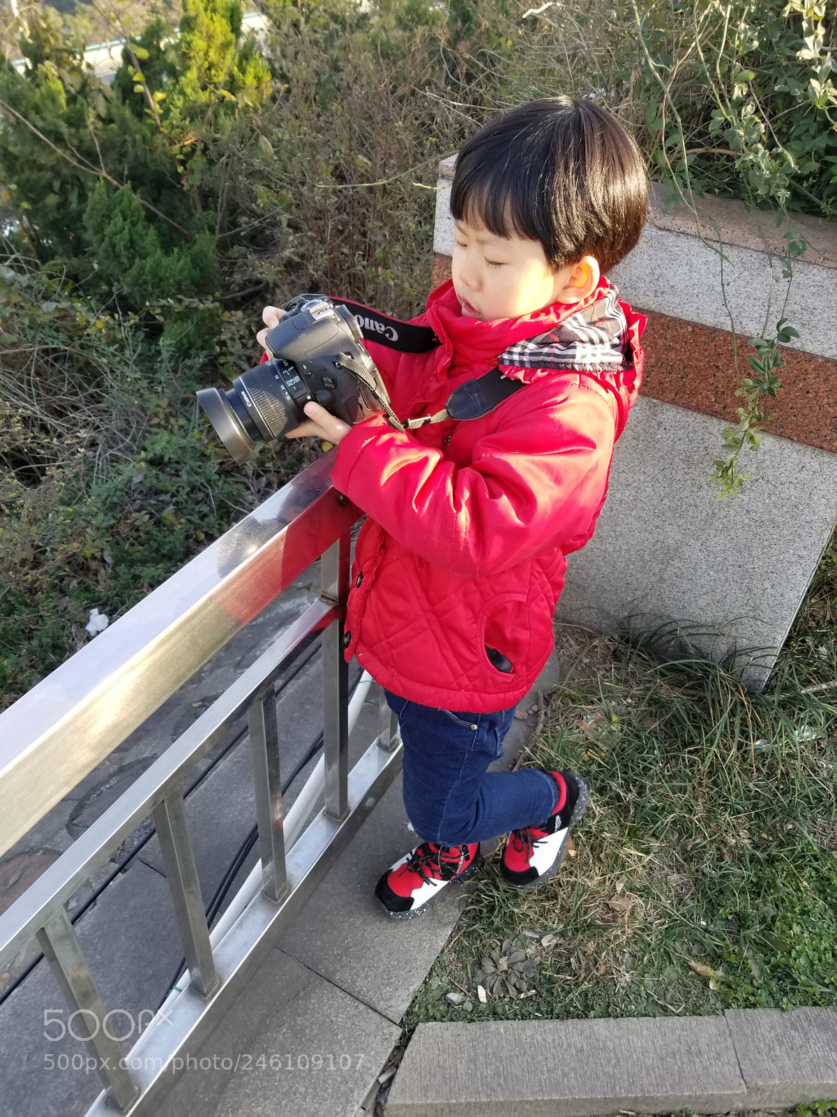 Samsung Galaxy S8+ sample photo. Behind the scenes of photography