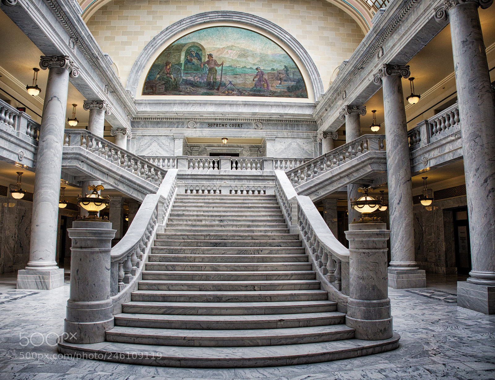 Olympus OM-D E-M10 sample photo. Stairway to the utah photography