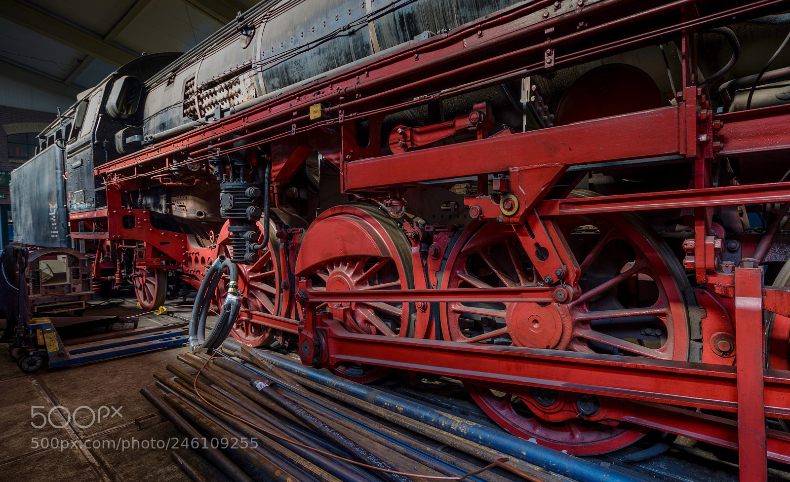 Sony a7R sample photo. Old locomotive rotterdam photography