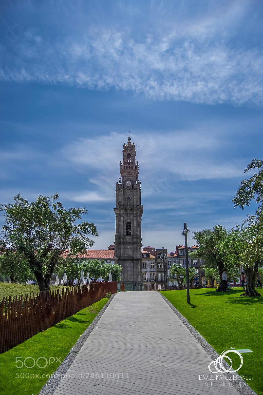 Nikon D3100 sample photo. Clérigos tower photography