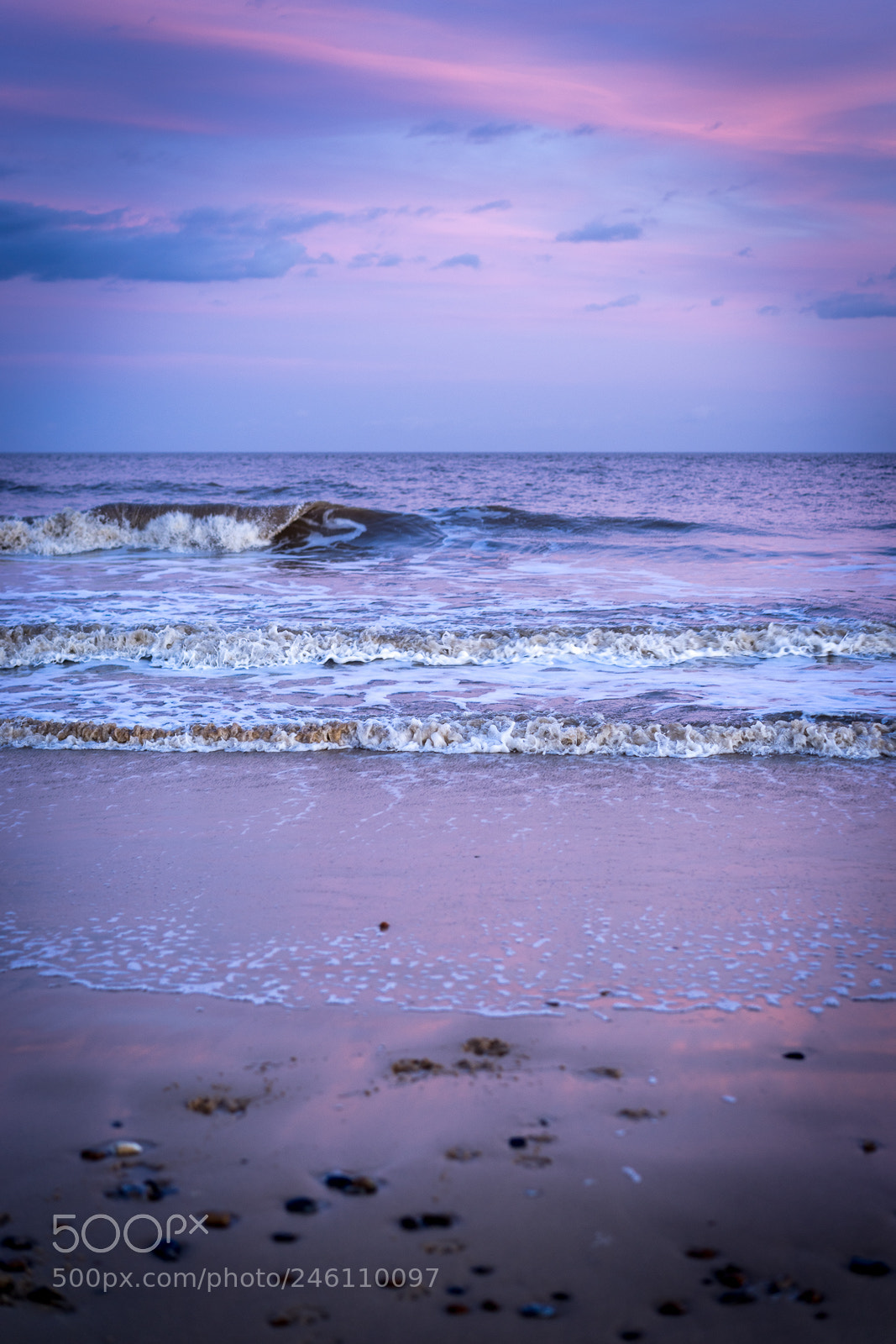 Sony a7 sample photo. Winter dusk colours photography
