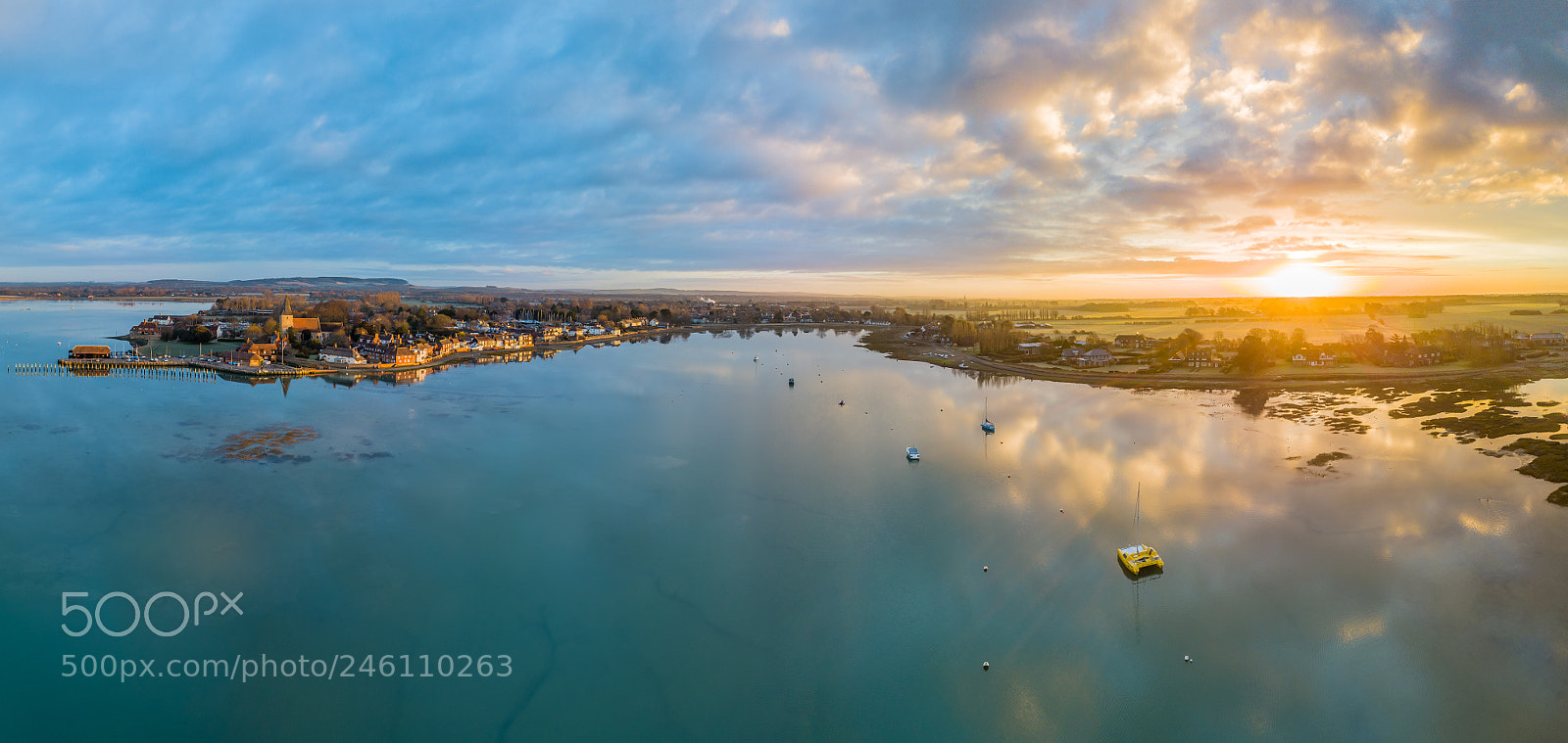 DJI FC220 sample photo. Sunrise photography