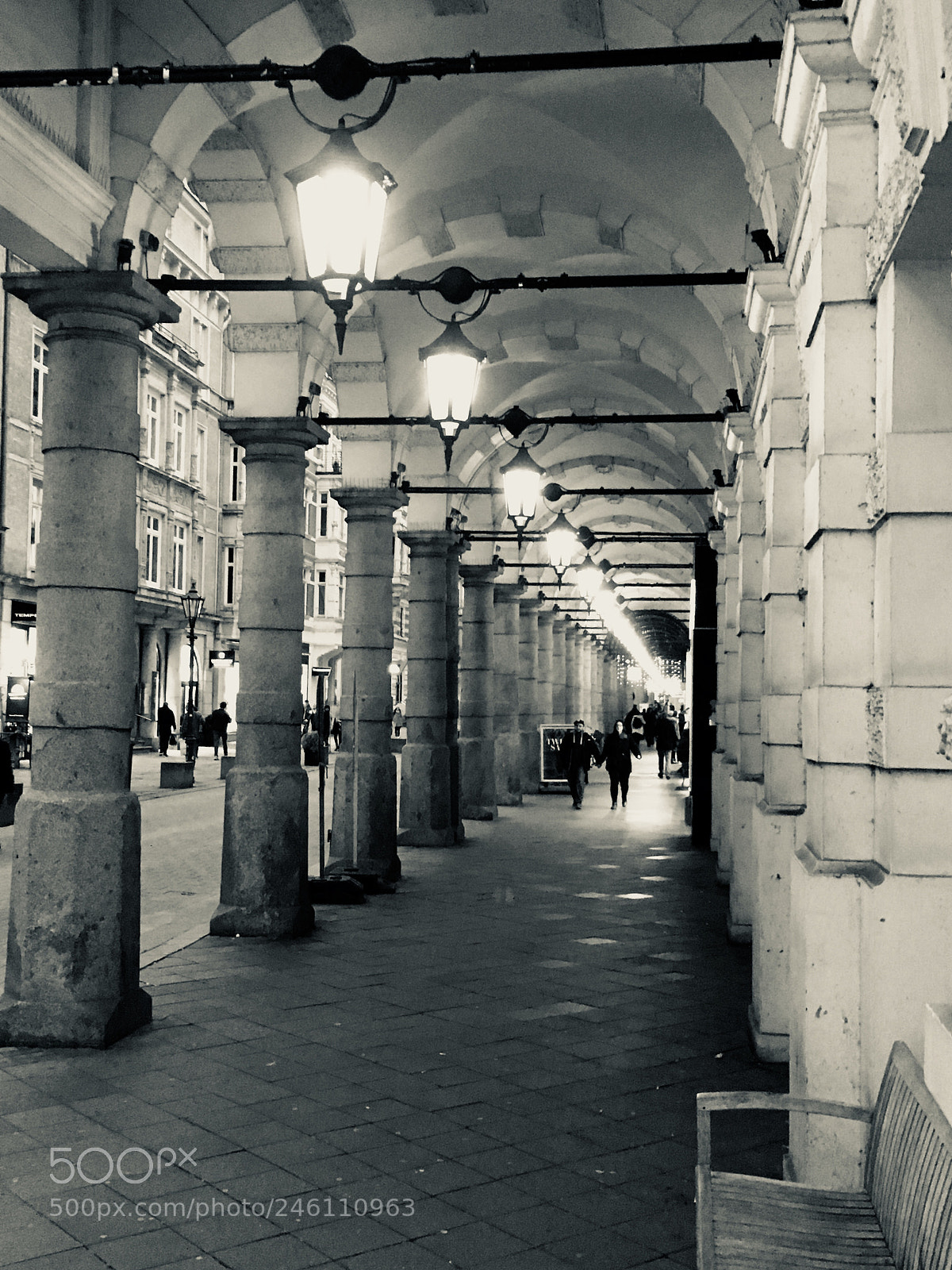 Apple iPhone 6s sample photo. Hamburg colonnaden photography