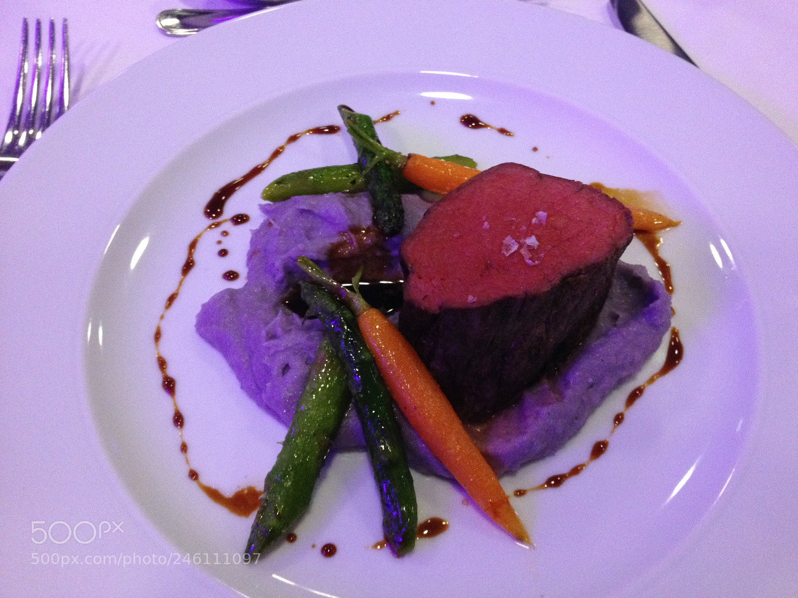 Apple iPhone 4S sample photo. Swiss veal and purple photography