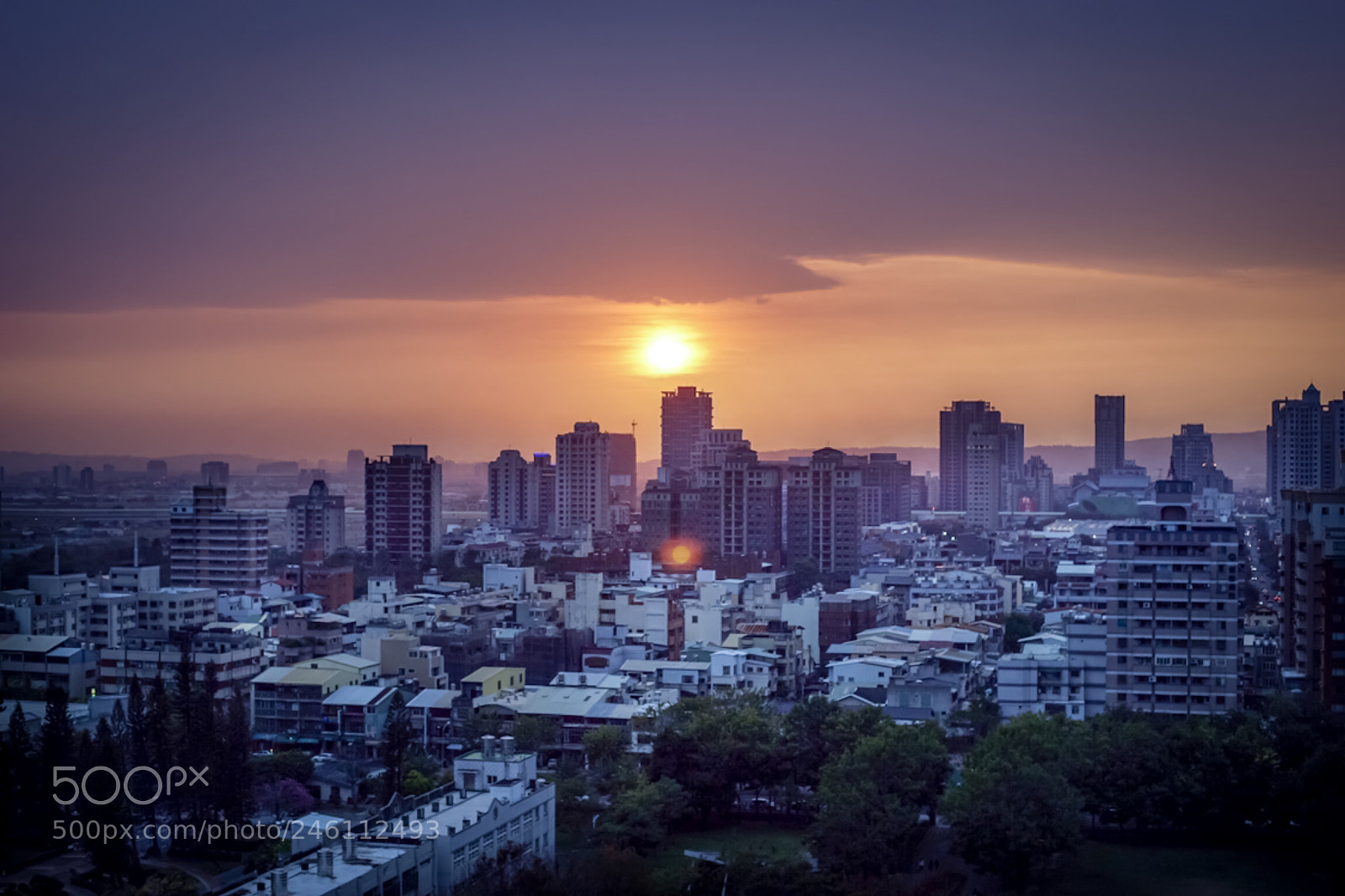 Sony a7 II sample photo. Sun goes down  photography