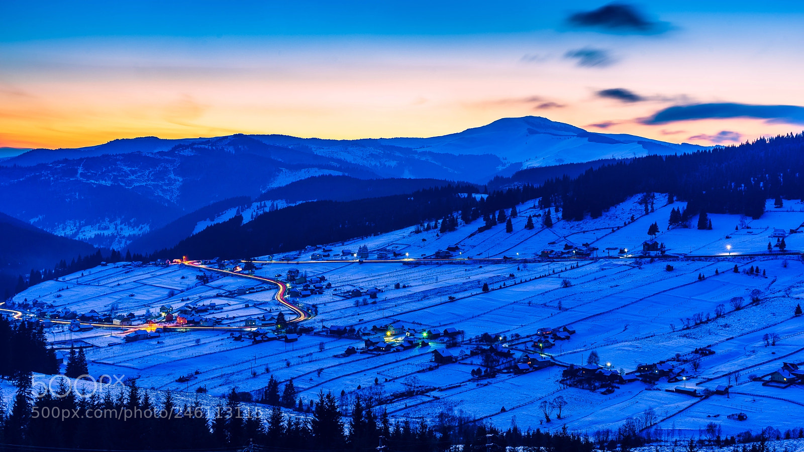 Sony a7 II sample photo. Sunset photography