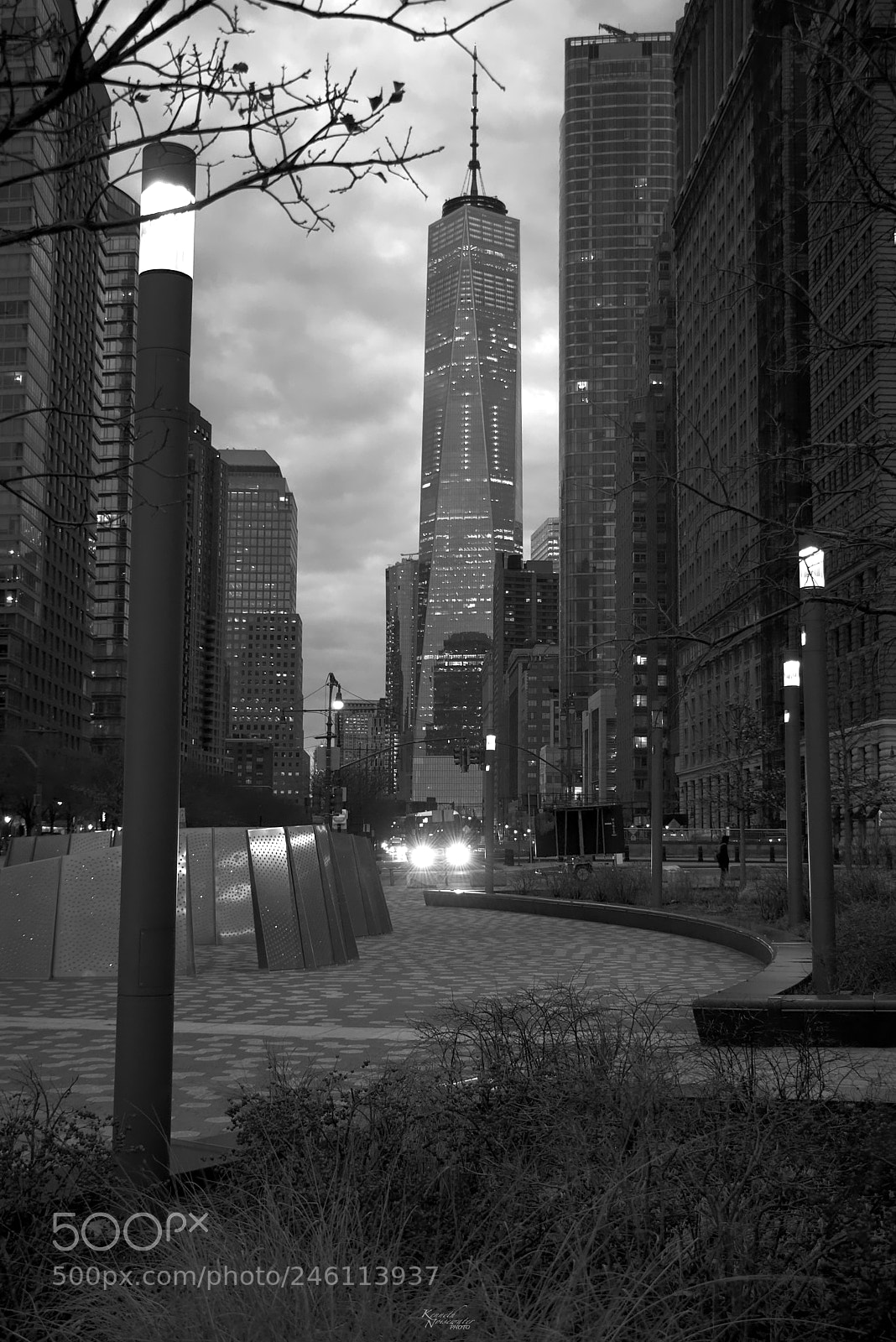 Canon EOS M5 sample photo. Freedom tower before dawn photography