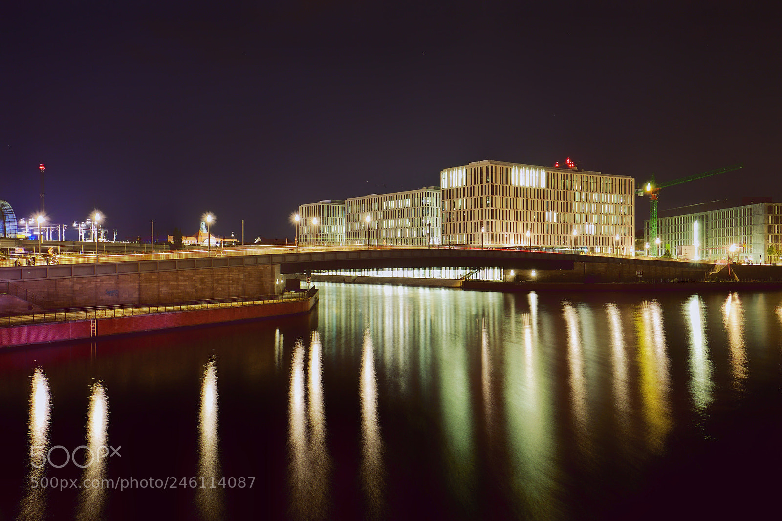 Fujifilm X-E1 sample photo. Berlin at night photography