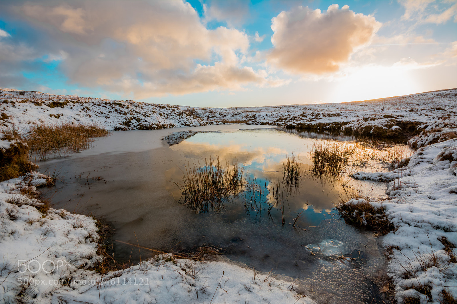 Nikon D7100 sample photo. Sunset in brecon photography