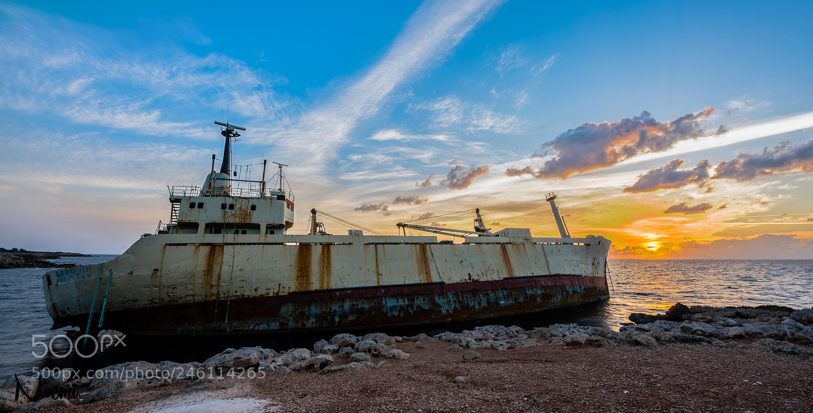 Nikon D810 sample photo. Edro iii shipwreck photography
