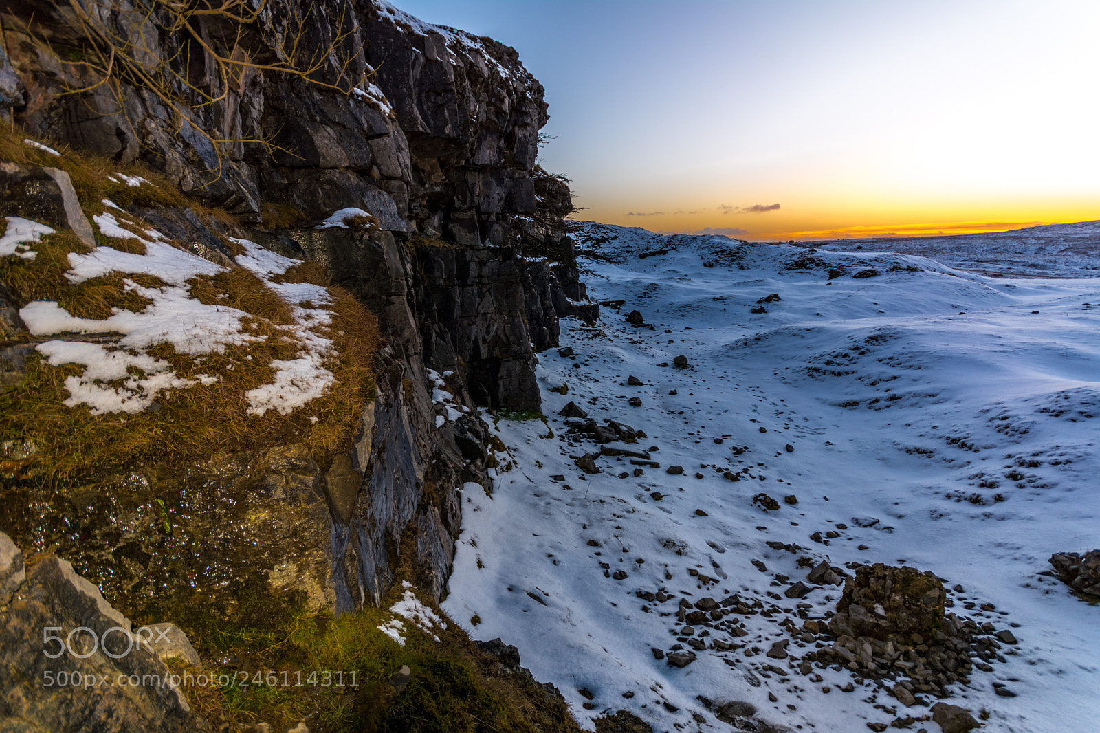 Nikon D7100 sample photo. Sunset in brecon photography