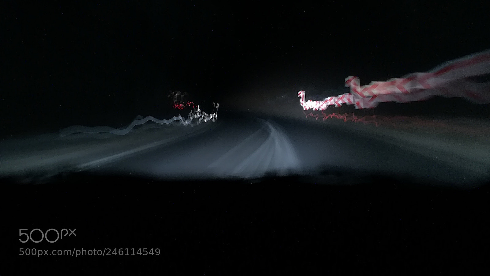 HUAWEI P10 lite sample photo. Night road photography