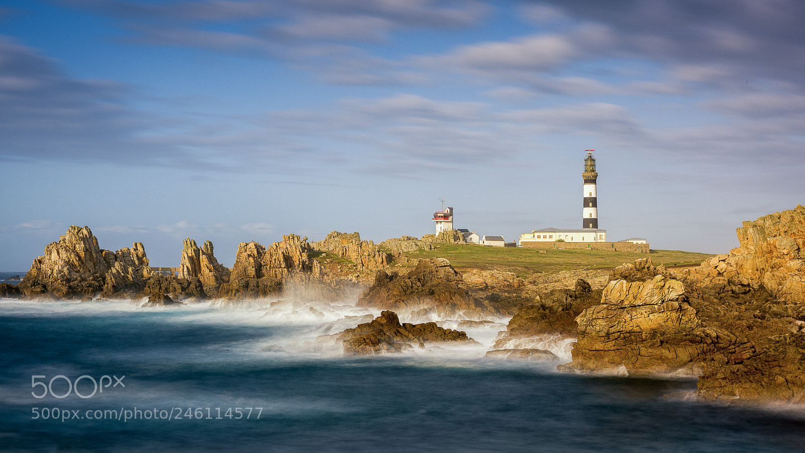 Nikon D810 sample photo. Créac'h lighthouse photography
