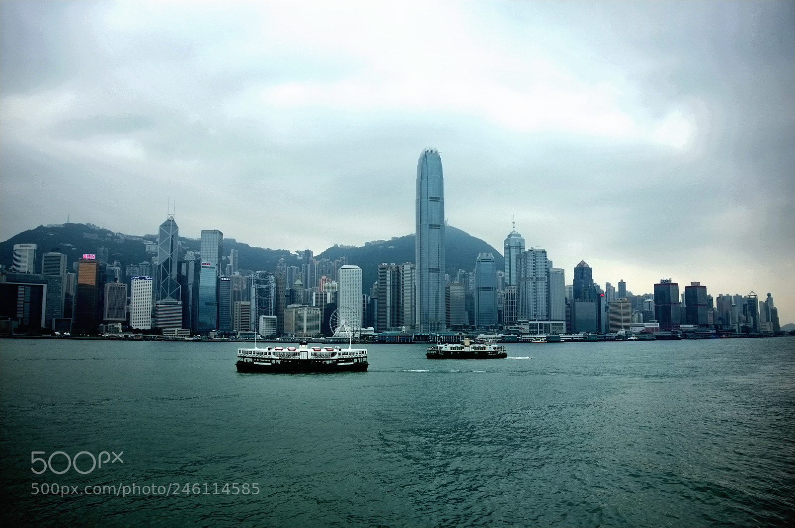Fujifilm FinePix X100 sample photo. Victoria harbour and the photography