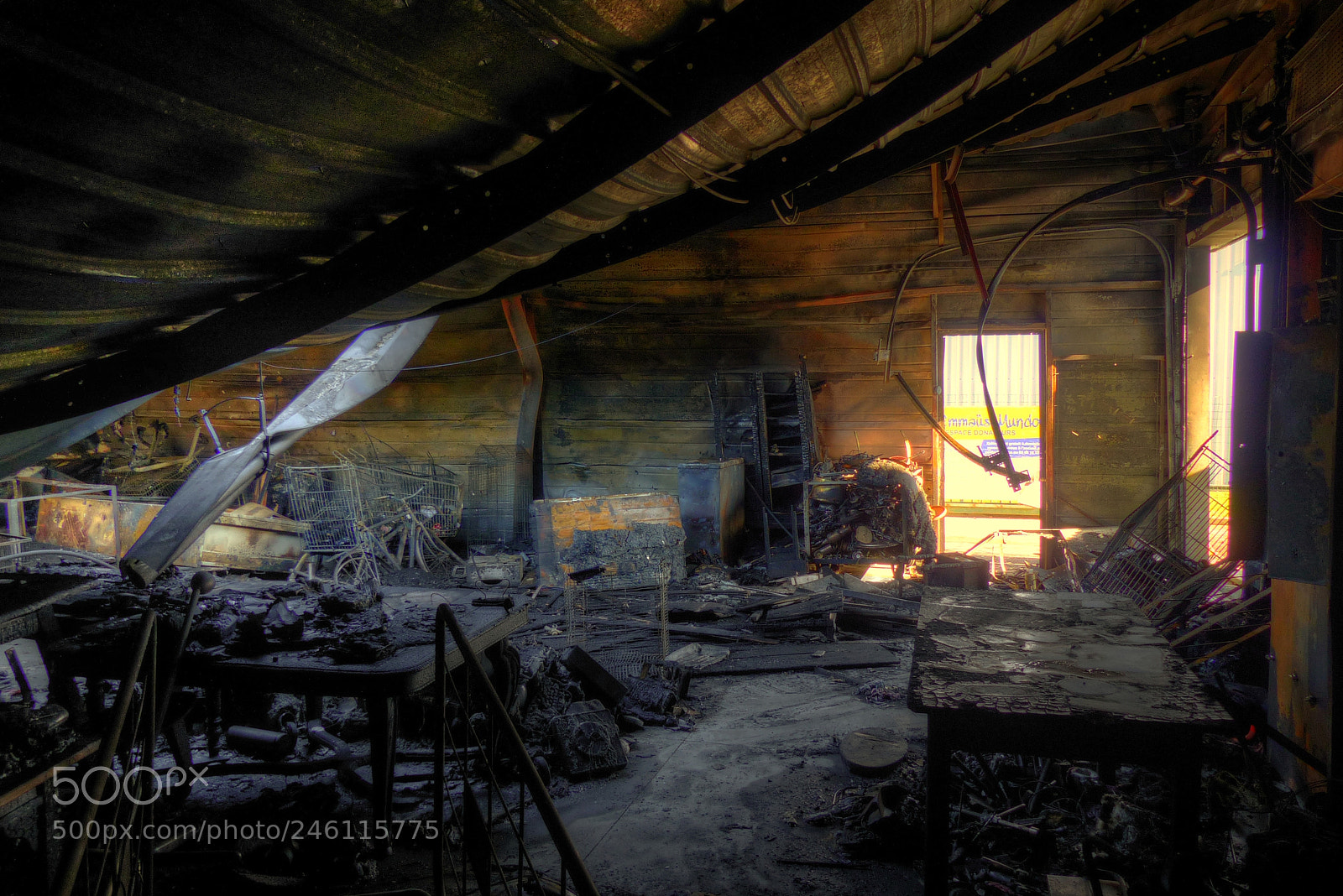 Panasonic Lumix DMC-FZ200 sample photo. After the fire photography