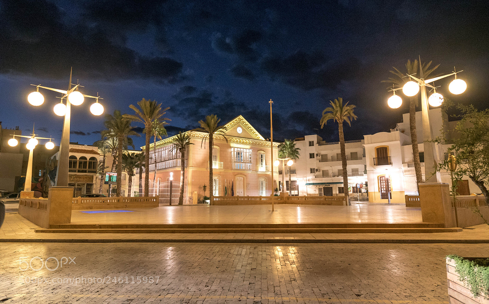 Sony a7S II sample photo. Town square photography