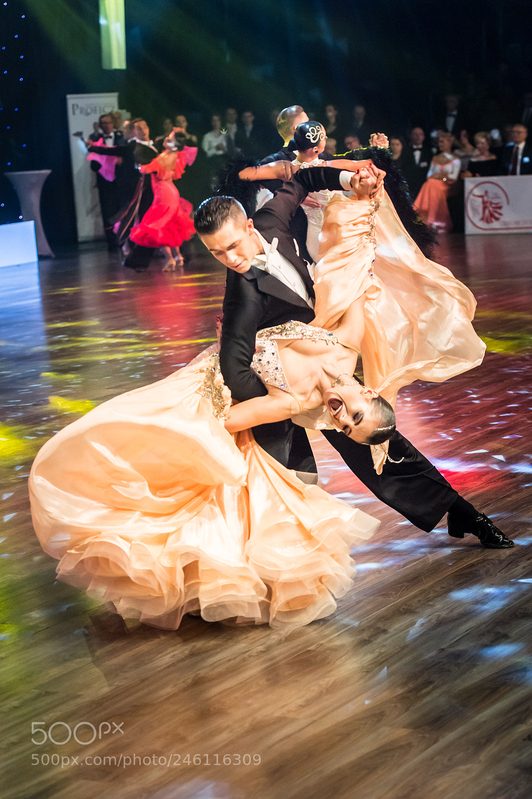 Nikon D5 sample photo. Dancers dancing standard dance photography