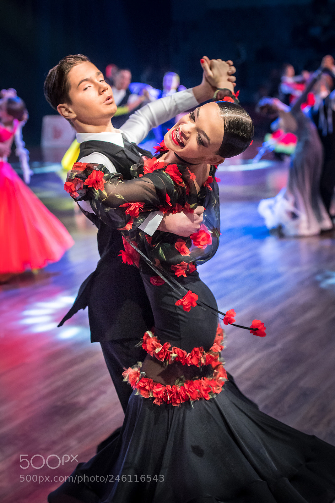 Nikon D5 sample photo. Dancers dancing standard dance photography