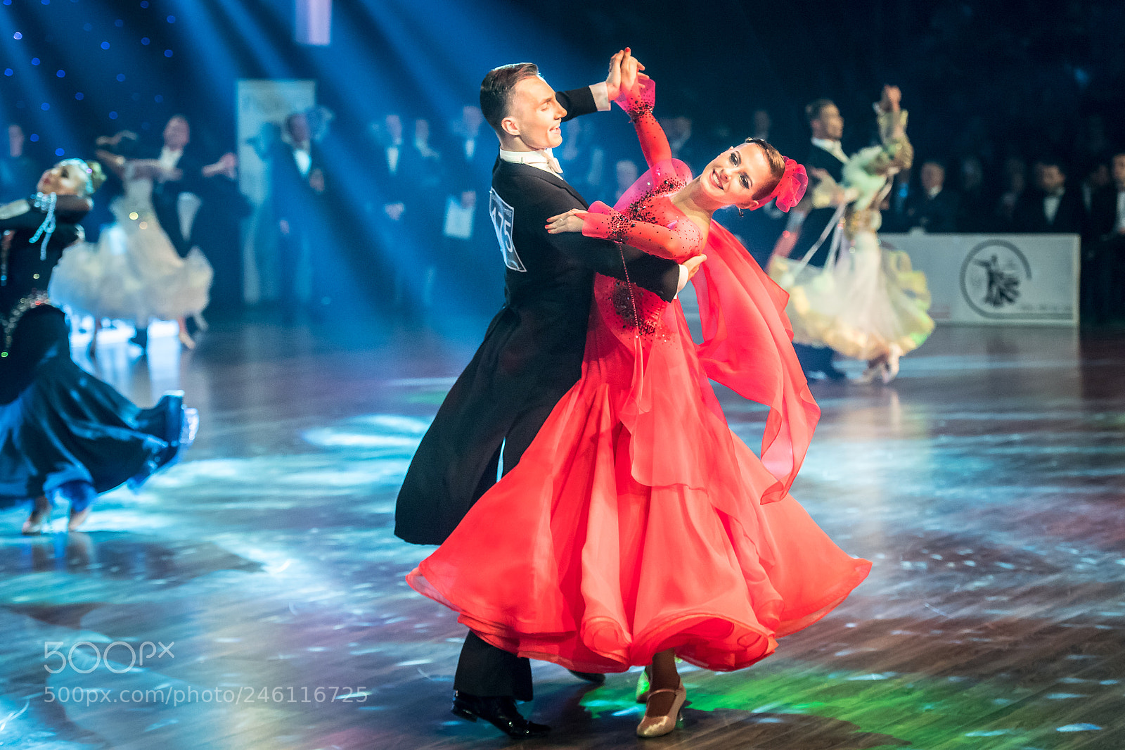 Nikon D5 sample photo. Dancers dancing standard dance photography