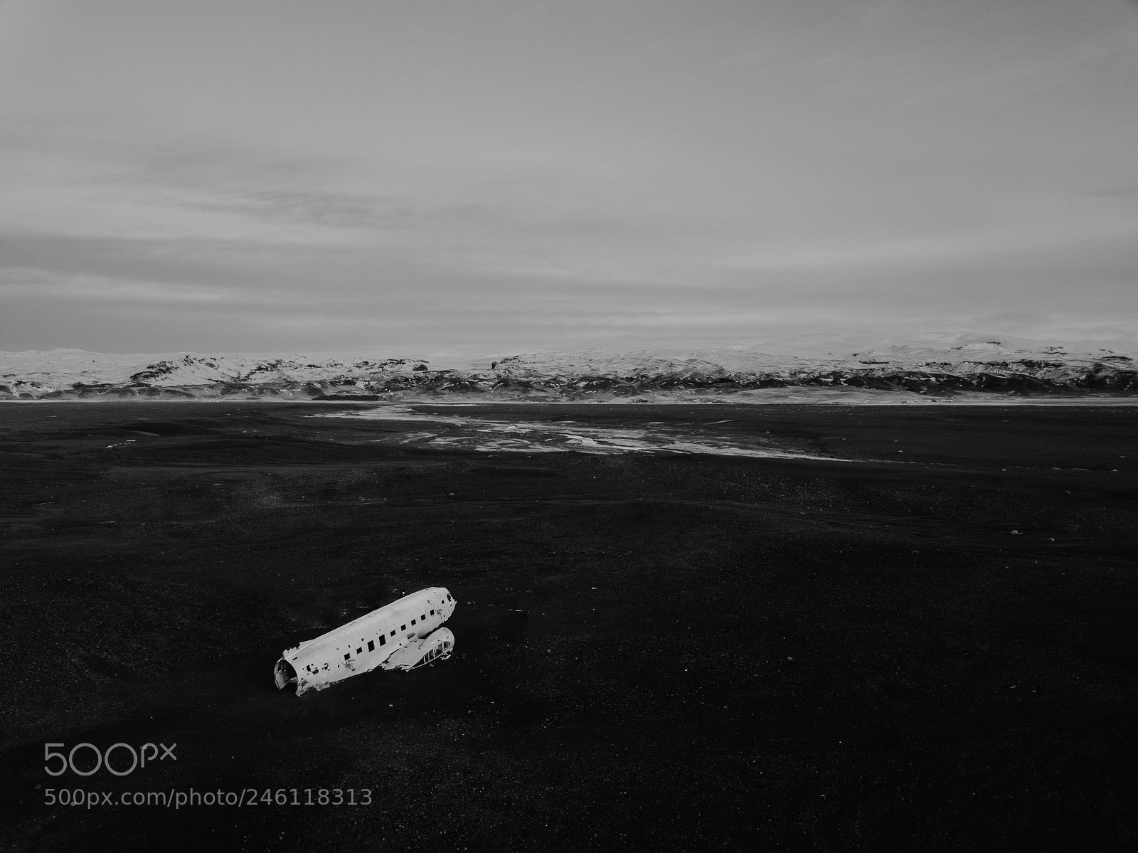 DJI FC220 sample photo. Vík, iceland photography