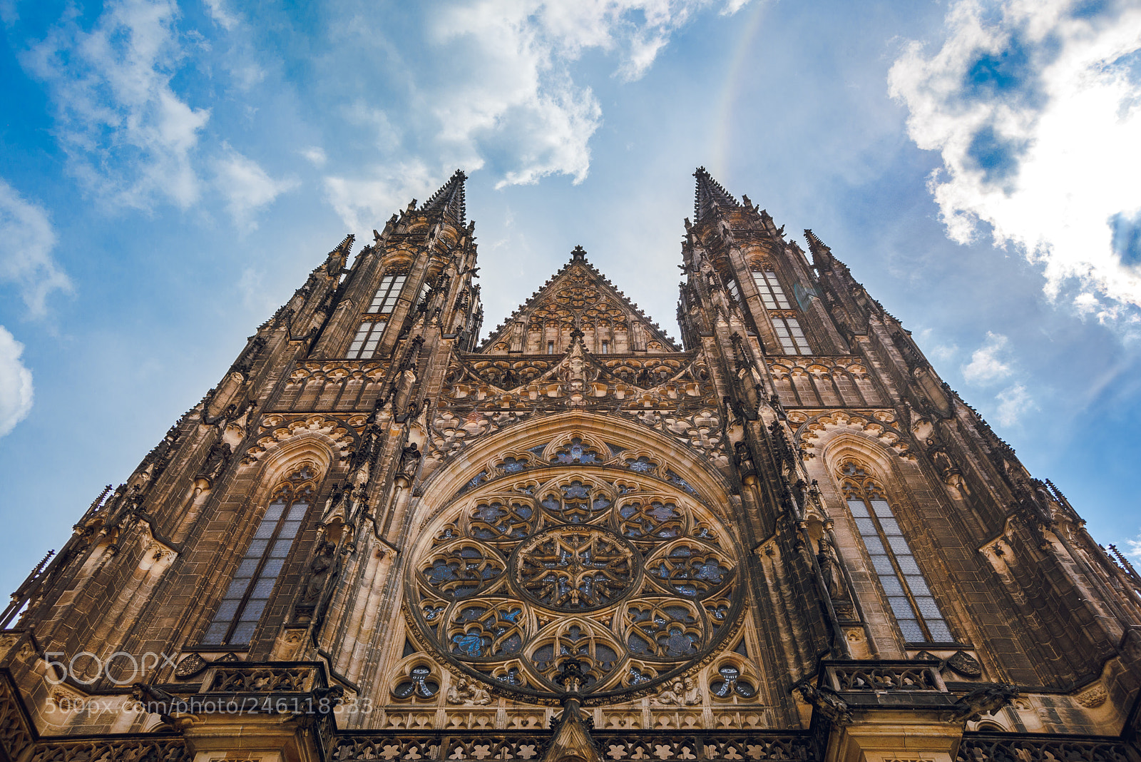 Nikon D610 sample photo. St. vitus cathedral photography