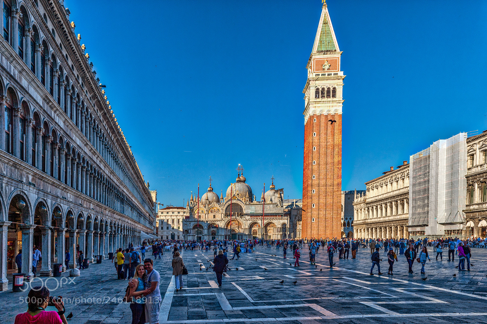 Nikon D4S sample photo. Sunset @ square venice italy ! photography