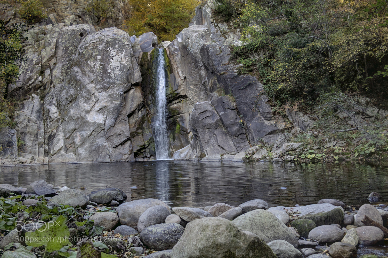 Canon EOS 50D sample photo. St. barbara waterfall photography