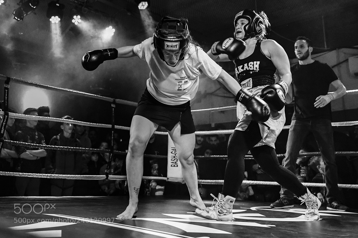 Nikon D850 sample photo. Fight night photography