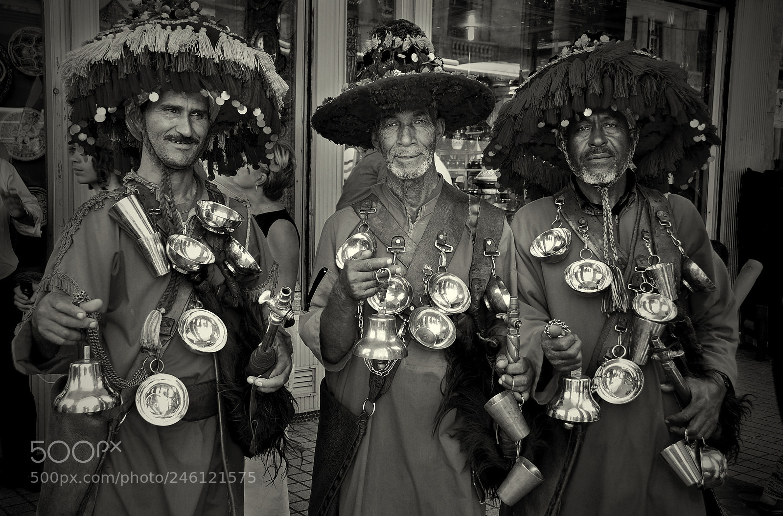 Nikon D90 sample photo. Street sellers in casablanca photography