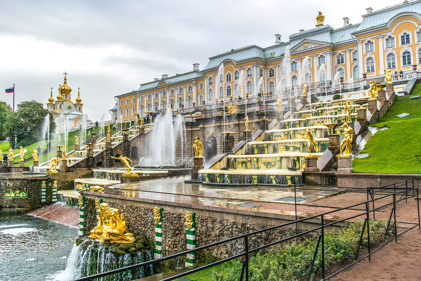 Samsung NX300 sample photo. The fountains of petergof photography