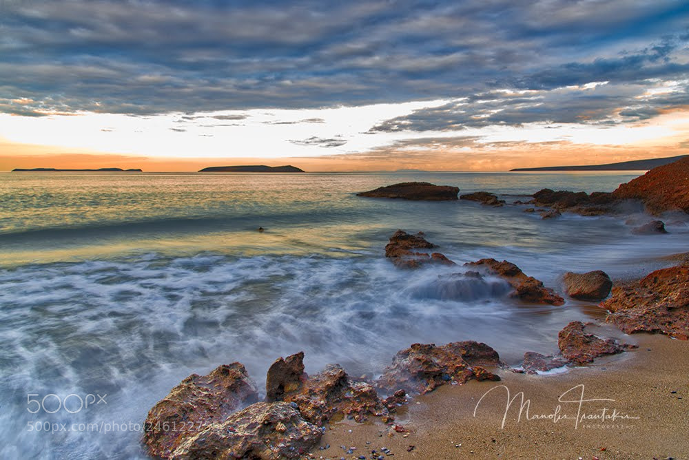 Nikon D600 sample photo. Rock beach photography