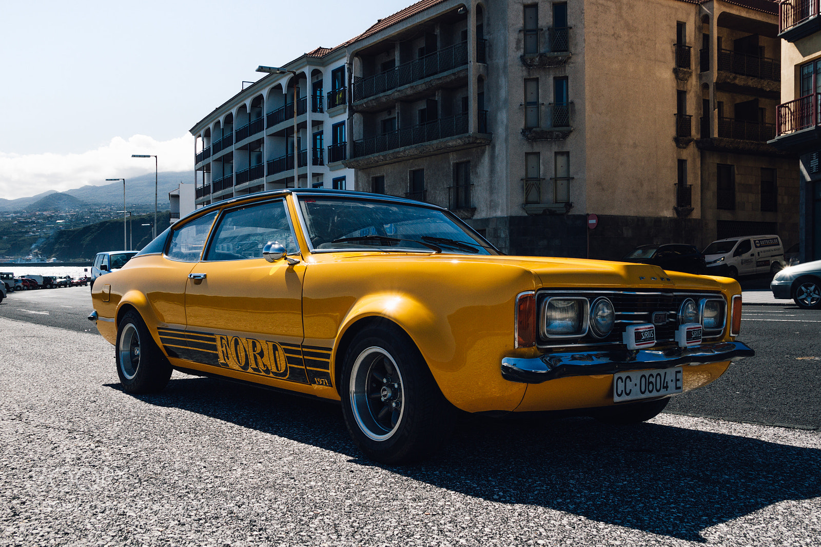 Canon EOS 7D sample photo. Ford taunus 1971 photography