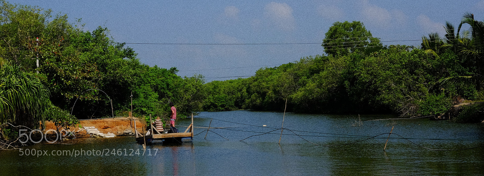 Fujifilm X-T1 sample photo. Crossing the river photography