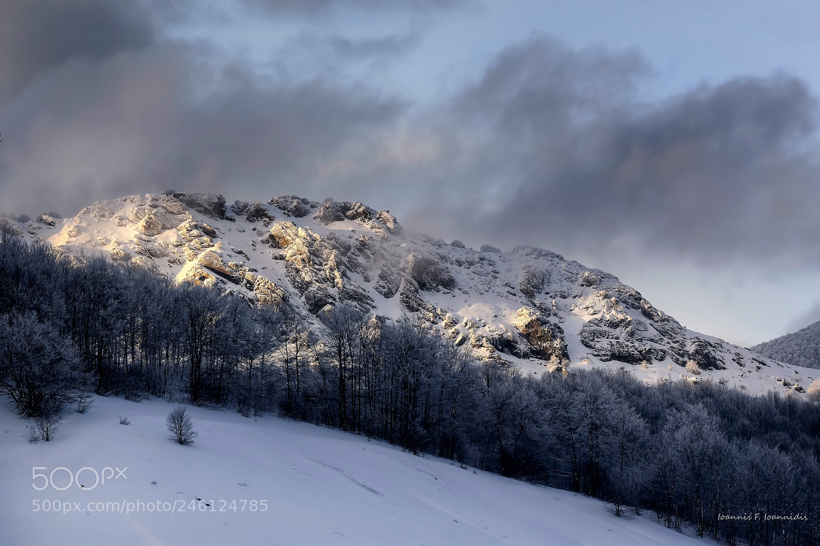 Nikon D7200 sample photo. Last light at mountain photography