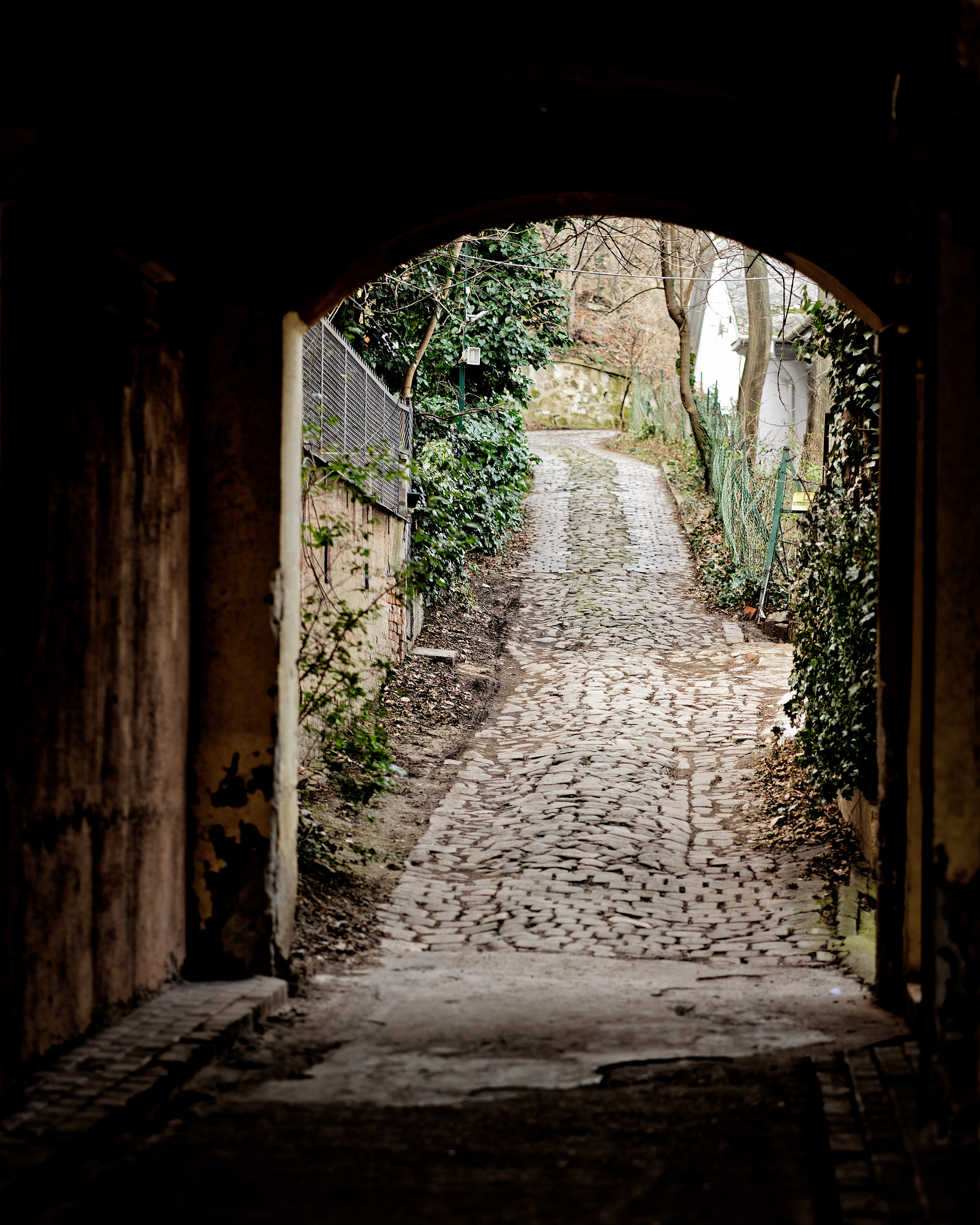 ZEISS Batis 85mm F1.8 sample photo. Dark passageway photography