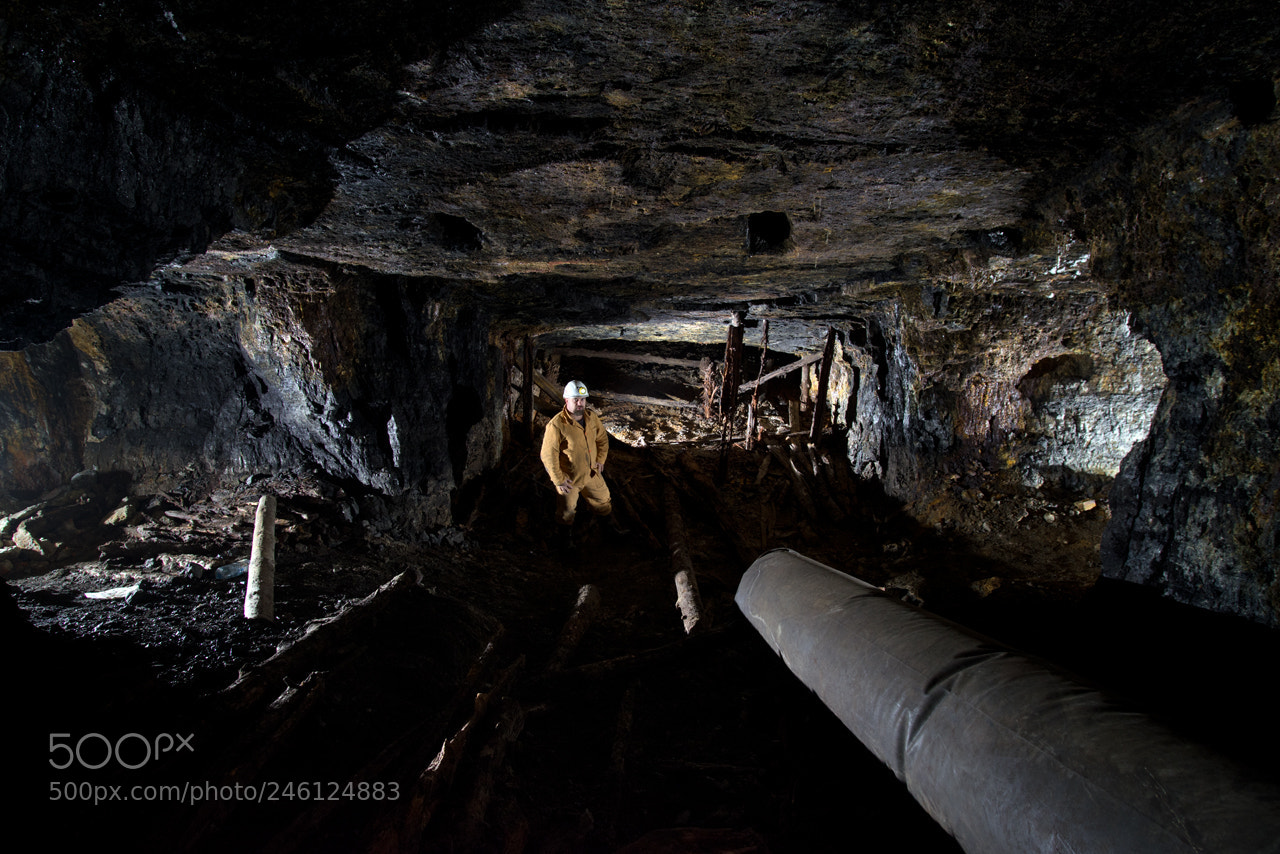 Pentax K-1 sample photo. Old mine photography