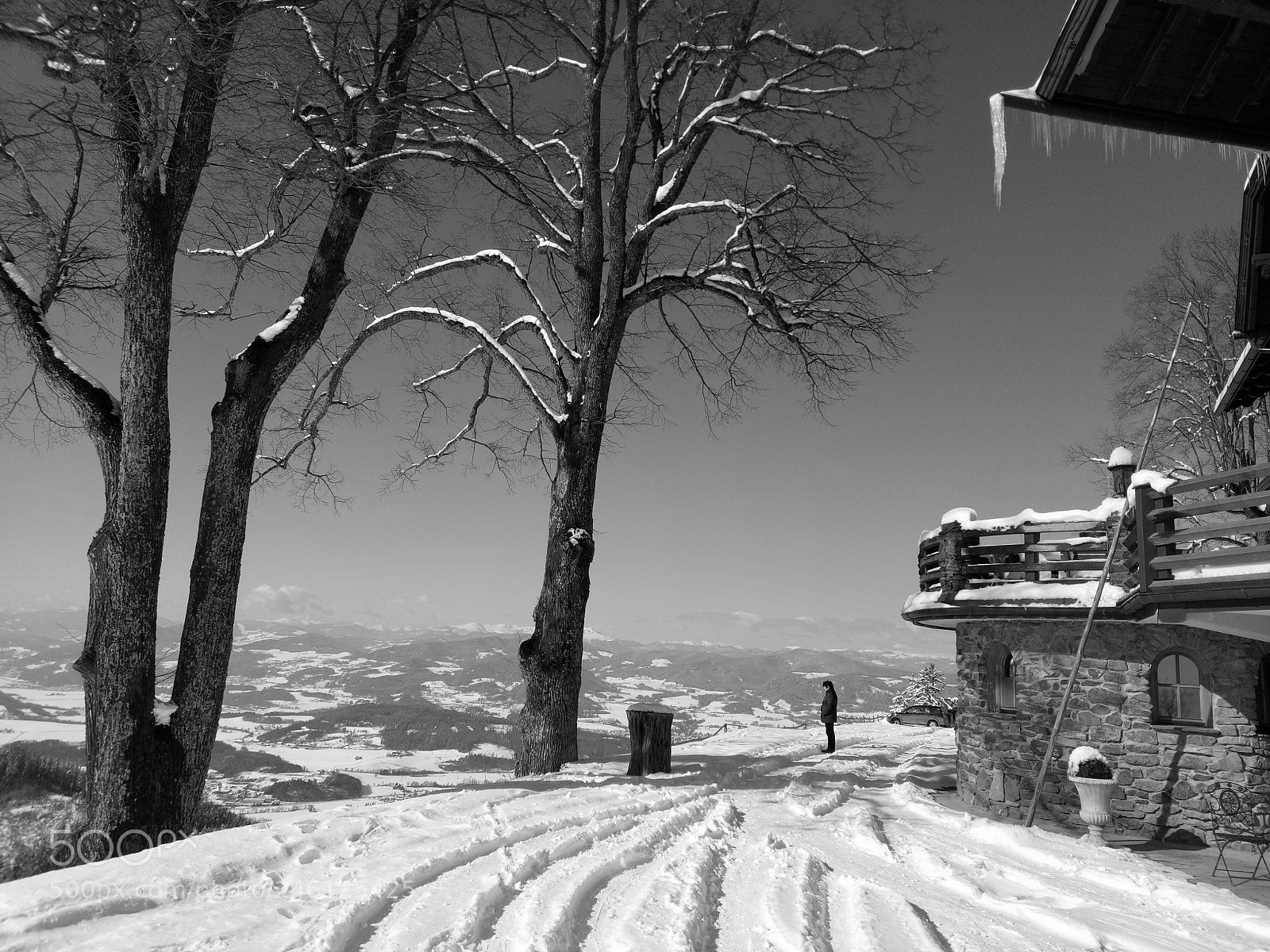 OPPO A1601 sample photo. Black and white photography photography